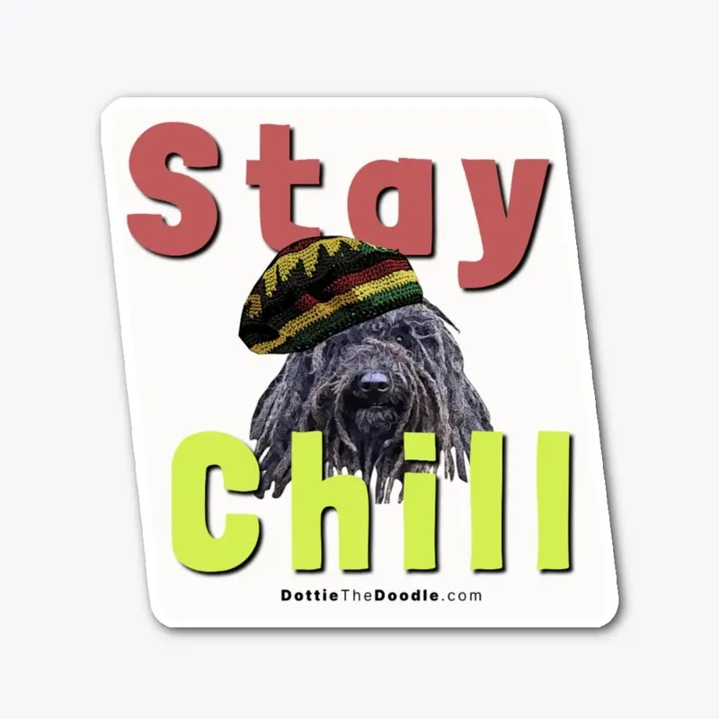 5" Stay Chill Reggae Komondor